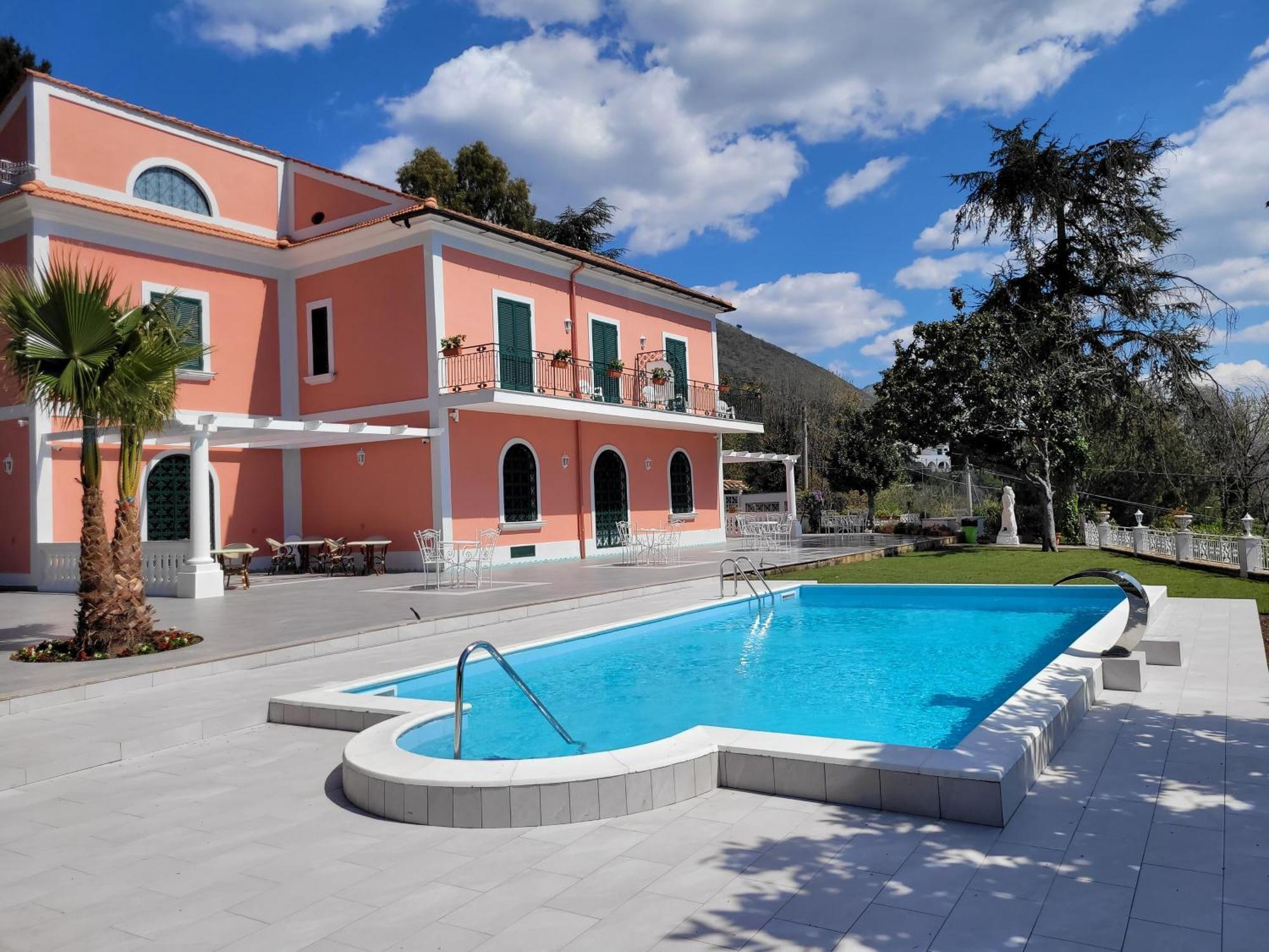 Villa Esmeralda Salerno Exteriér fotografie